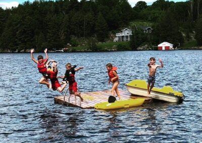 Fun on the lake